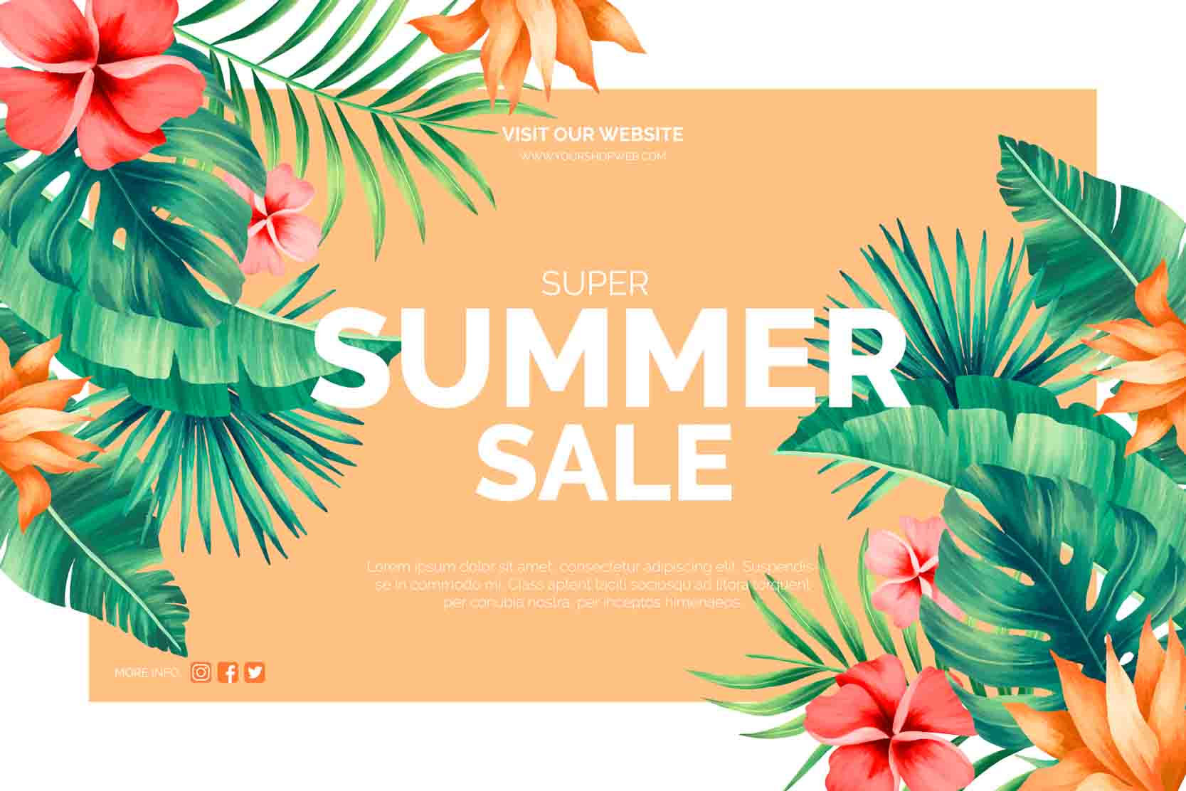 Vetor Verão Summer Download Grátis
