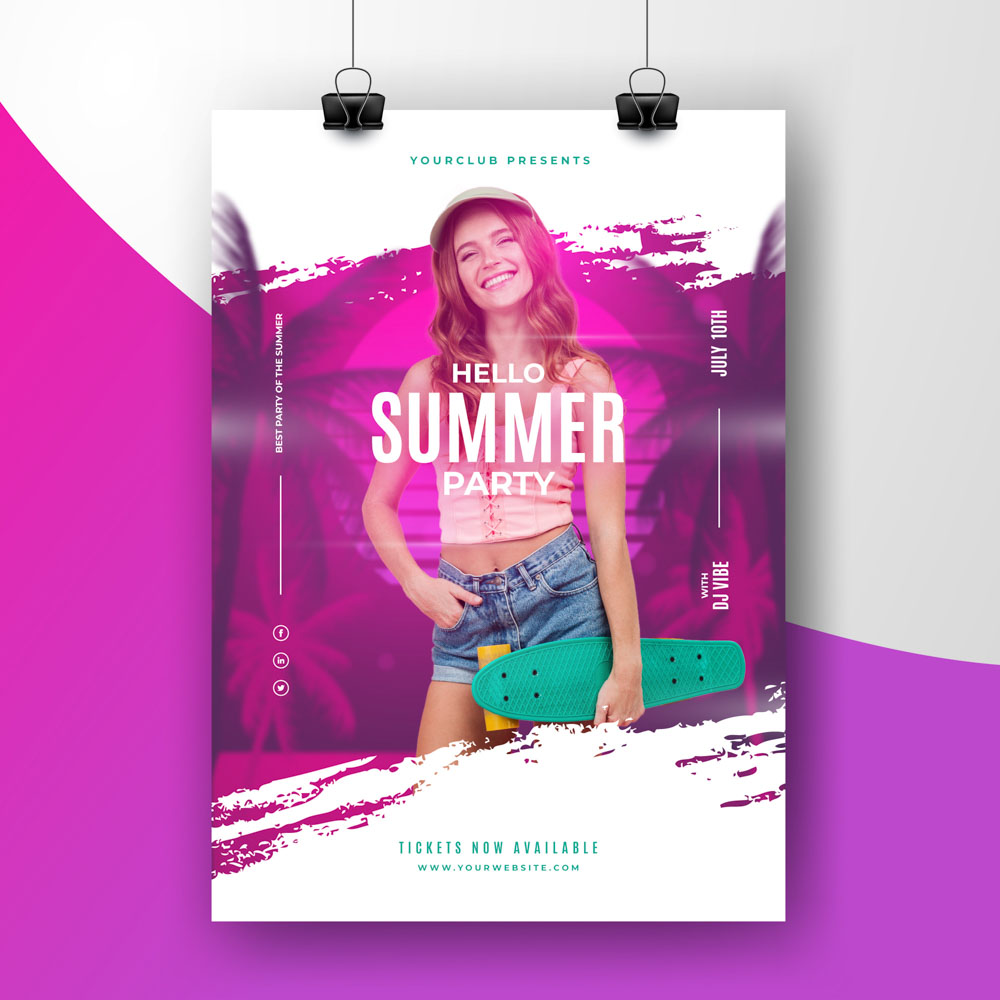 Vetor Verão Summer Download Grátis