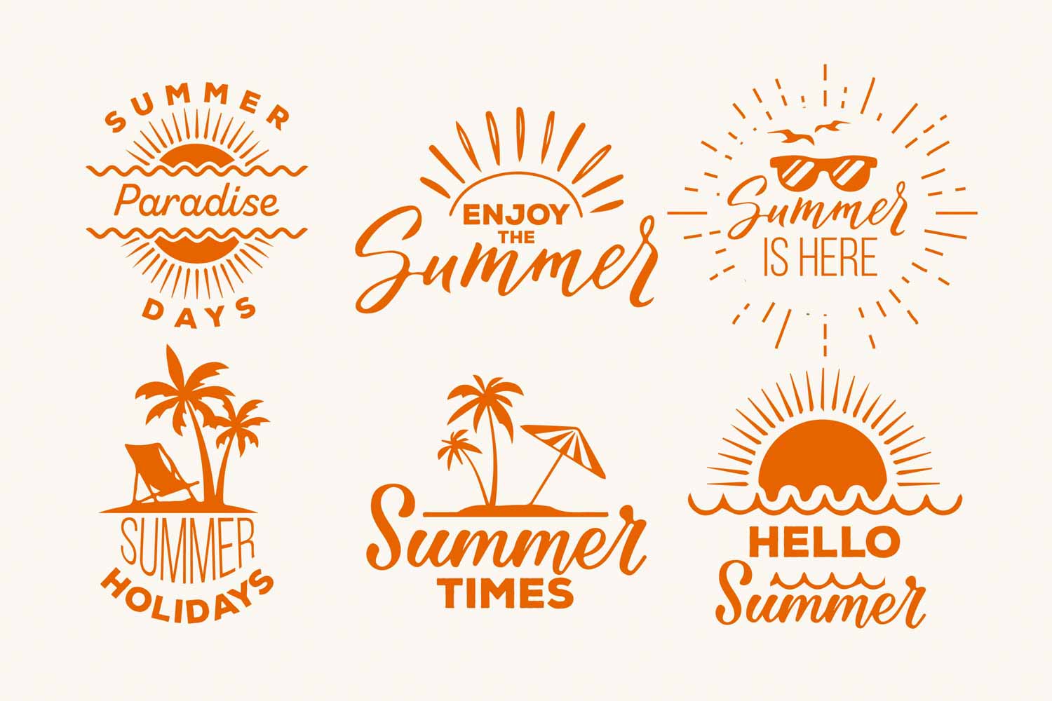Vetor Verão Summer Download Grátis