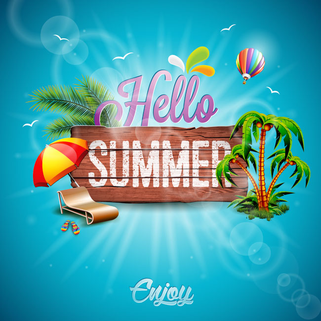 Vetor Verão Summer Download Grátis