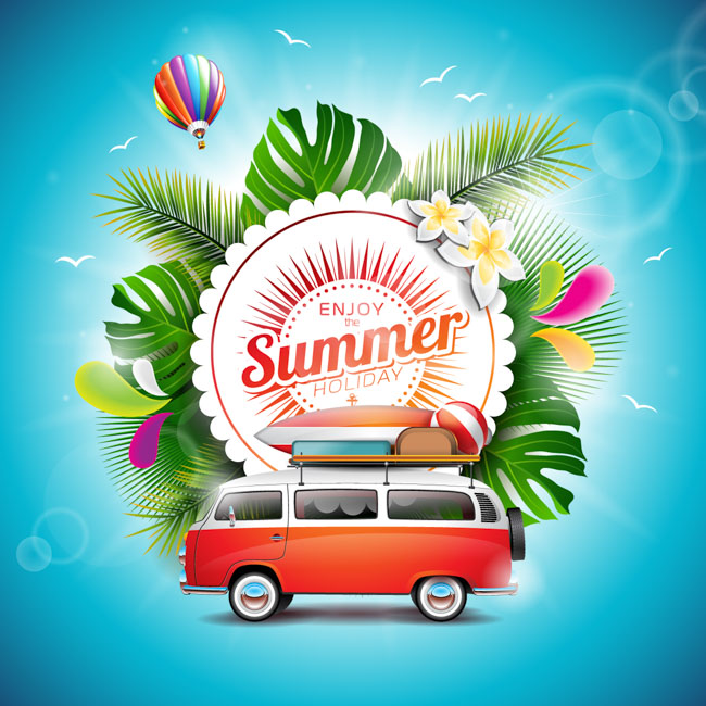 Vetor Verão Summer Download Grátis