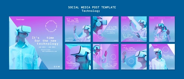 Pack Artes Editáveis Metaverso 01 Download Grátis PSD Photoshop