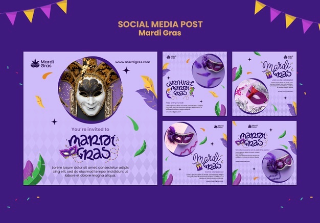 Download Pack Artes Editáveis Carnaval Grátis Psd Photoshop