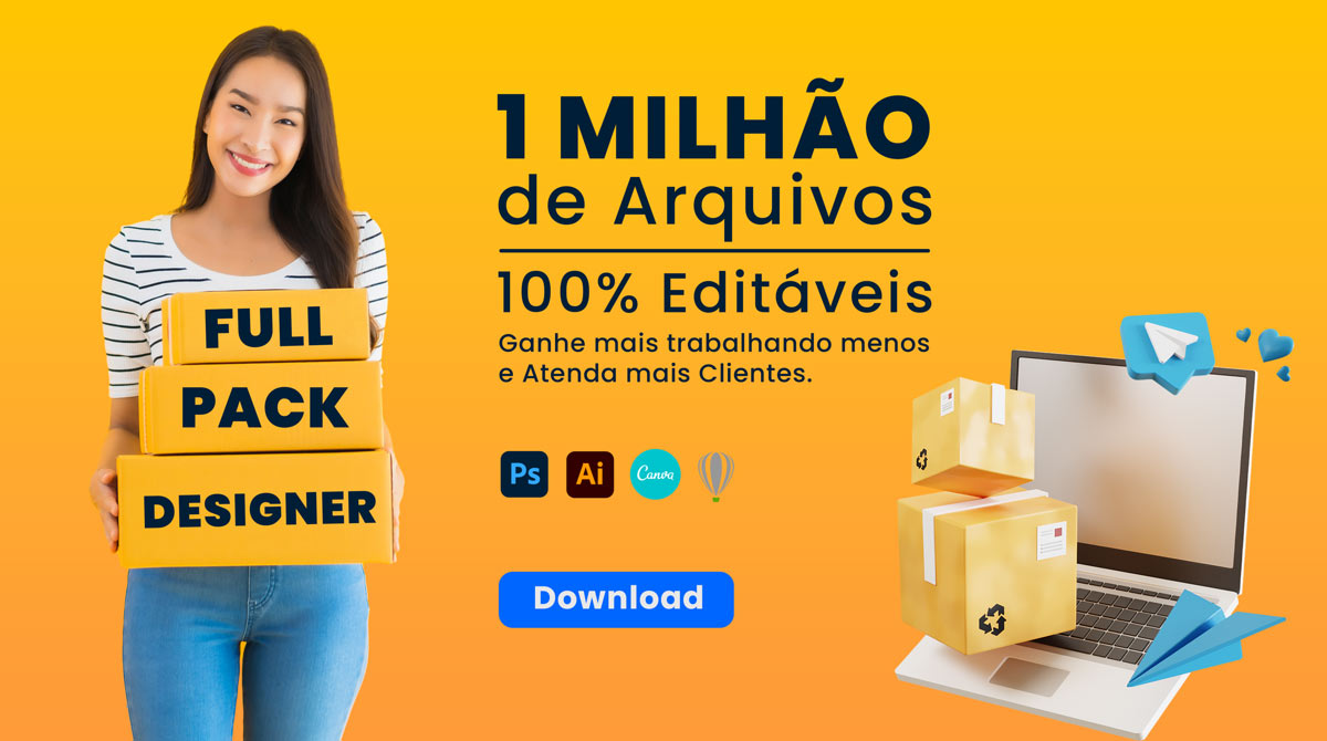 banner full pack designer feras do design
