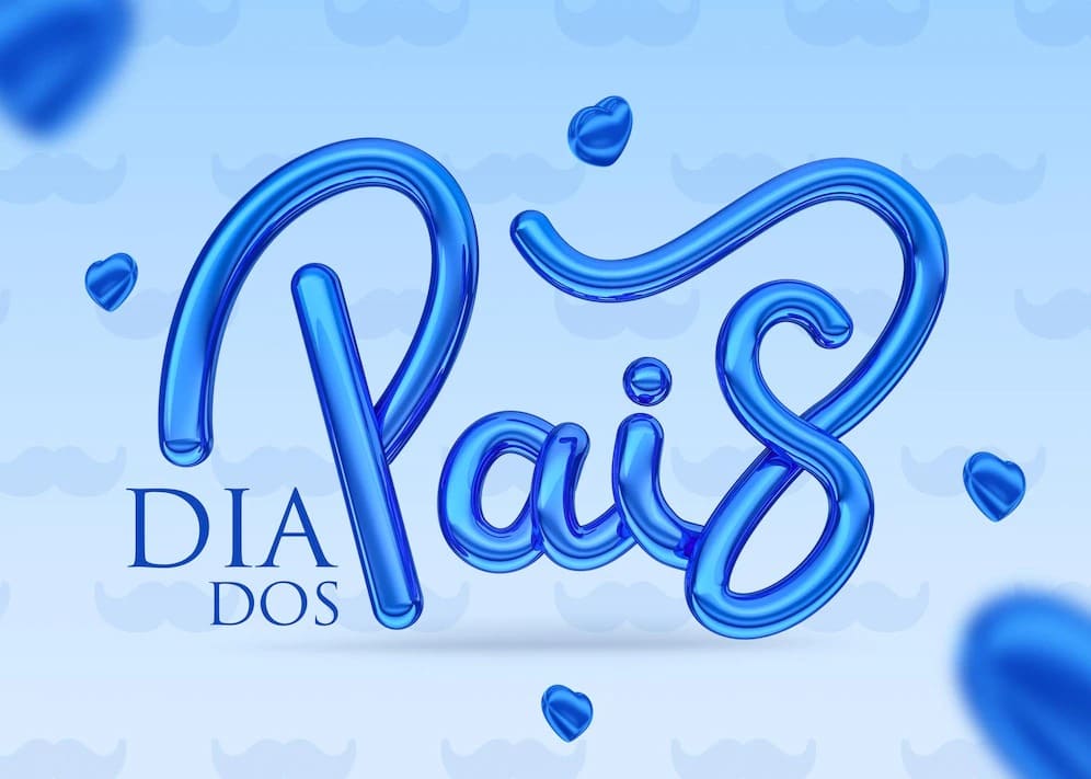banner feliz dia dos pais no brasil 3d render template design em portugues 363450 1372