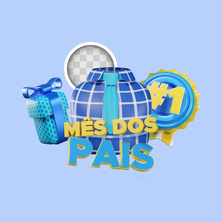 dia dos pais ilustracao 3d da bandeira do dia do pai 39 1419 2713