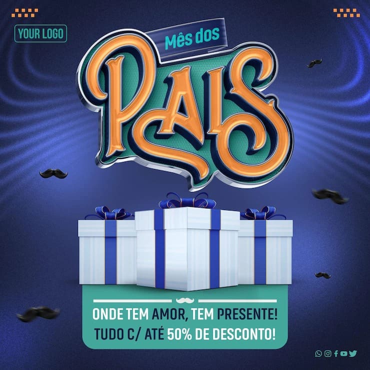 feed de midia social para o mes dos pais com ate 50 de desconto 220664 3090