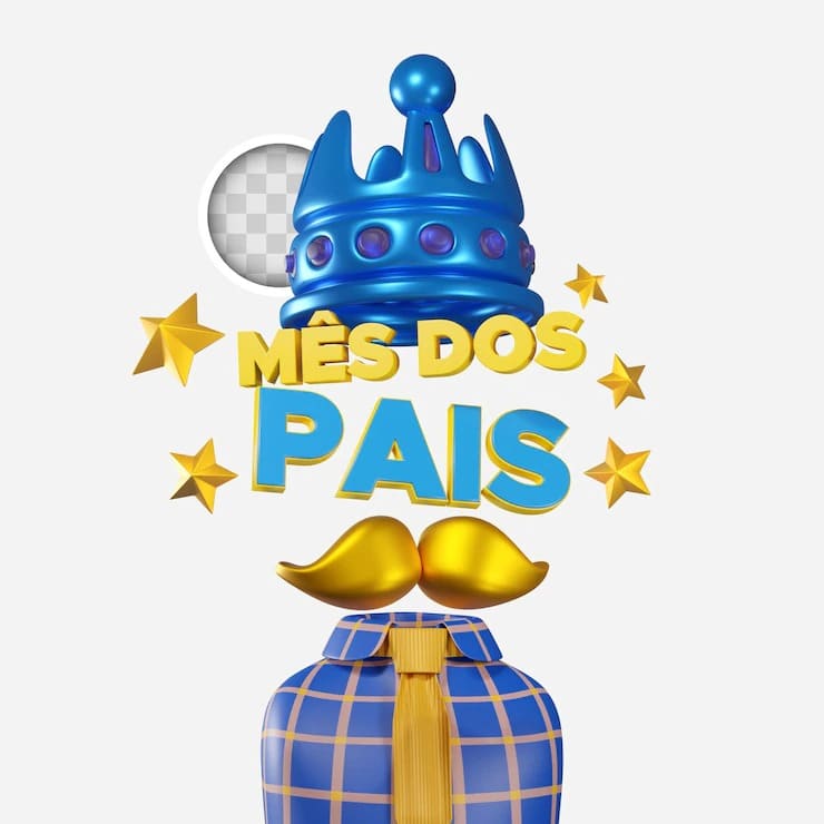 ilustracao 3d dia dos pais dia dos pais 1419 2714