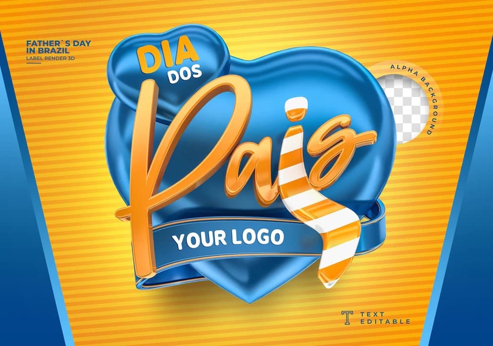 pack feliz dia dos pais gratis psd 5