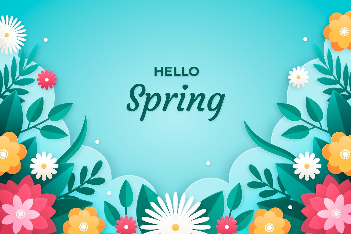 fundo de primavera de estilo de papel 52683 81694