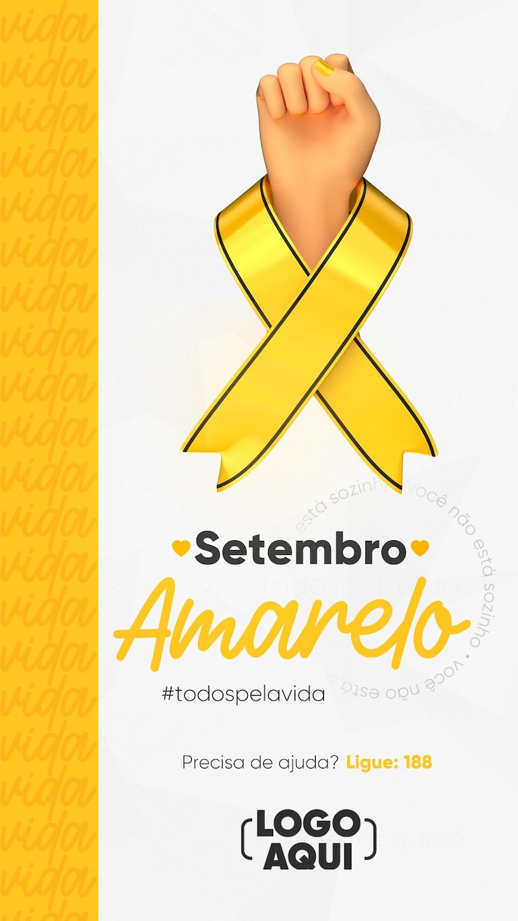 modelo de historia de midia social setembro amarelo 364106 531