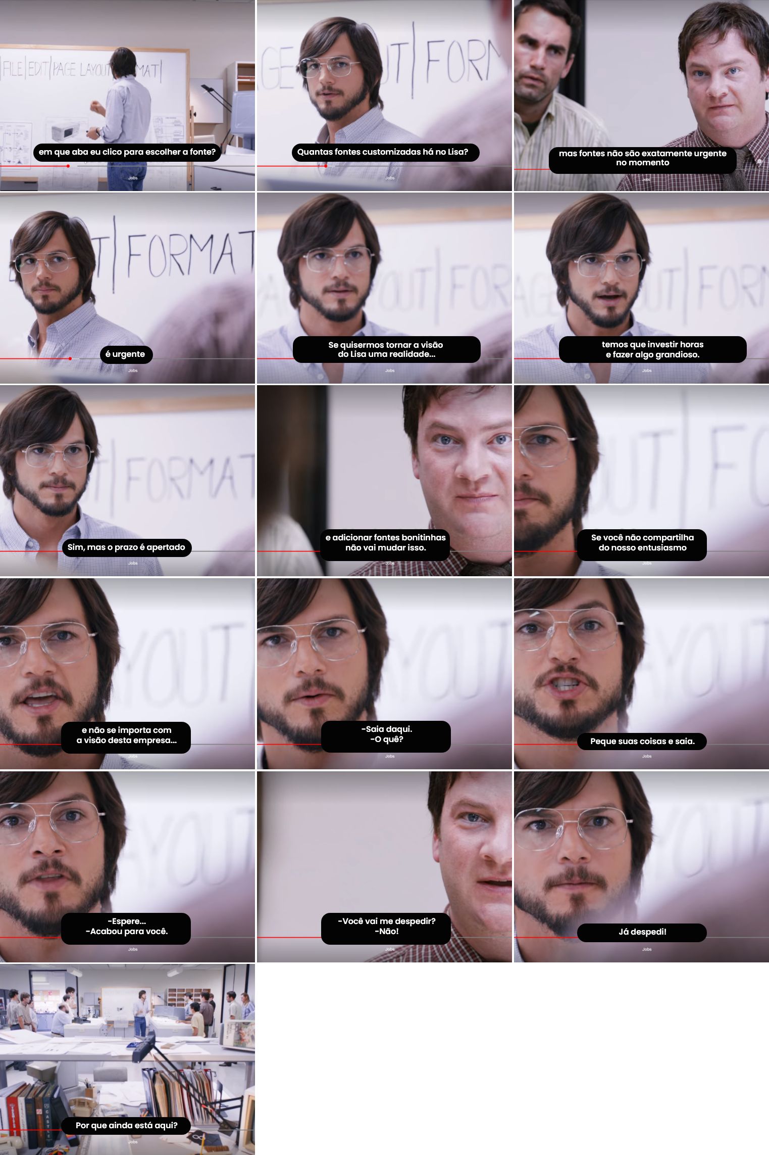 importancia das fontes filme steve jobs
