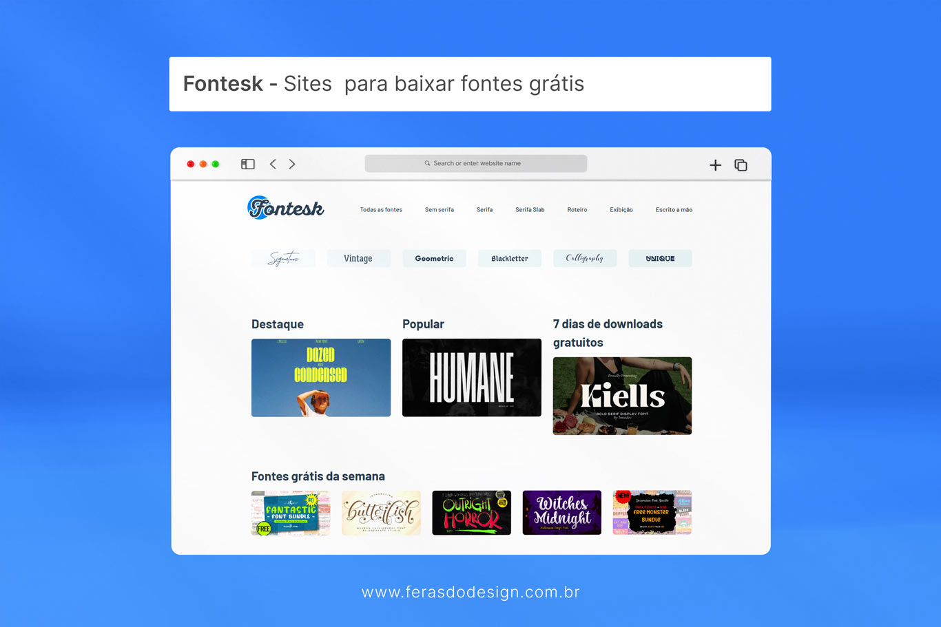 sites para baixar fontes gratis fontes k