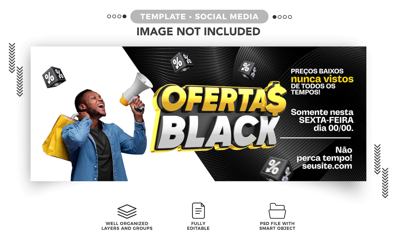 midia social post banner sexta feira negra nunca viu precos baixos 220664 3622