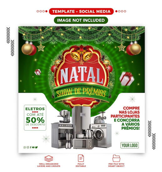 feed de midia social instagram christmas awards show para eletronicos 220664 2016