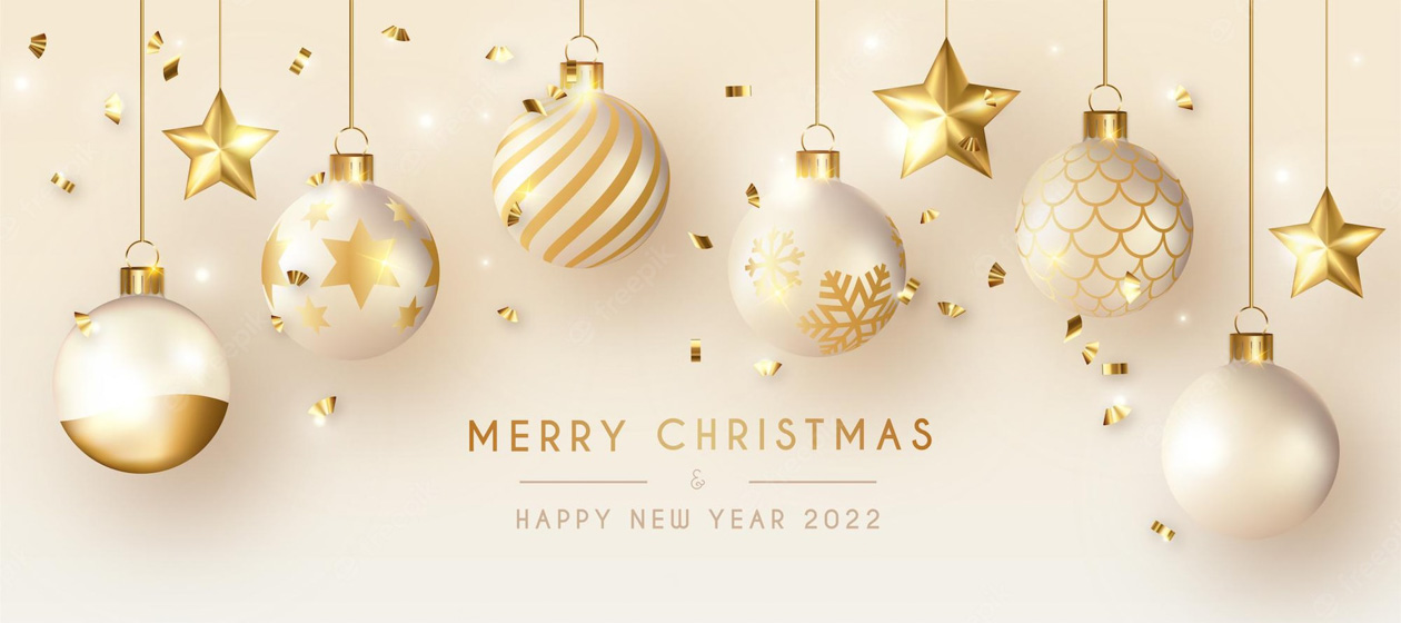 fundo de natal realista com bolas e enfeites de natal elegantes 1361 3731