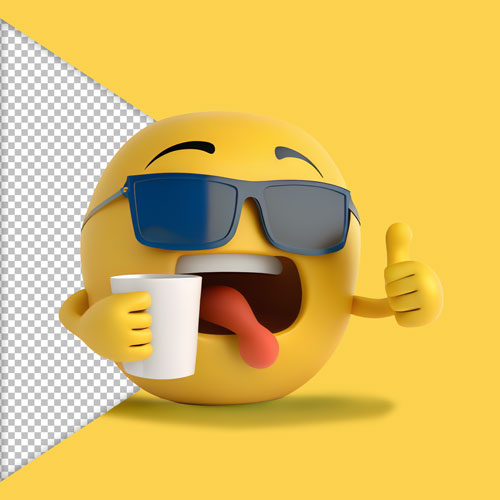 emoji bebado copo na mao vera feras do design