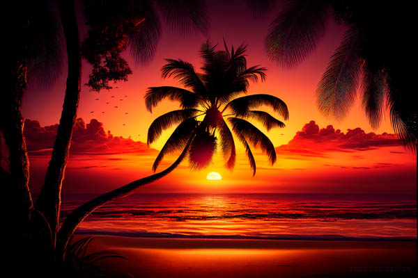 9 por do sol na praia de coco feras do design