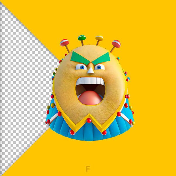baixar emoji fantasia carnaval png feras do design