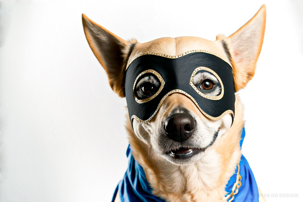 cachorro vestindo fantasia de carnaval 2