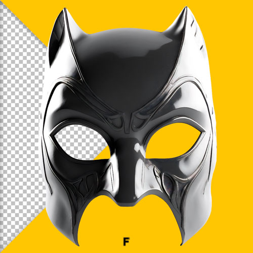 fantasia mascara 3d batman carnaval png download feras do design 03
