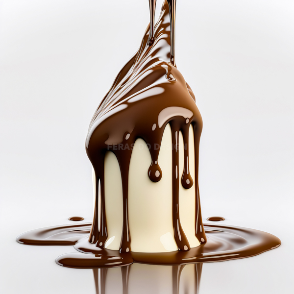 fundo chocolate splash hd em 4k alta resolucao