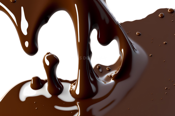 fundo splash chocolate escuro em 8k para baixar
