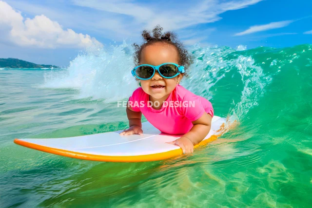 bebe surfando feras do design 12