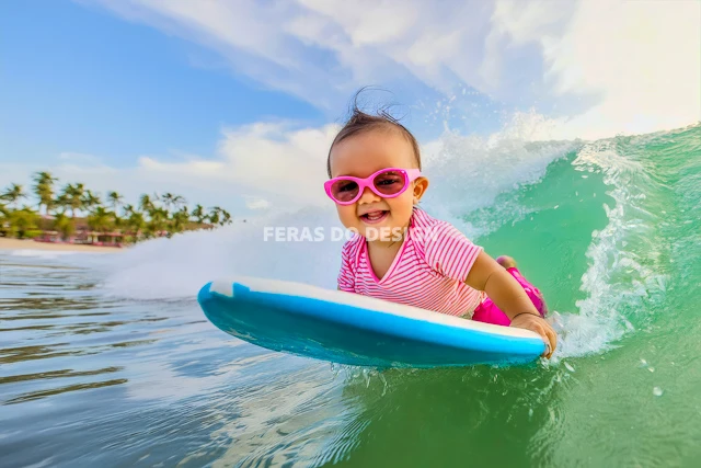 bebe surfando feras do design 2