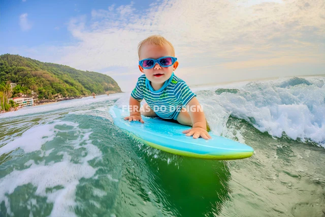 bebe surfando feras do design 4